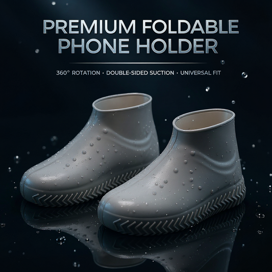 Reusable Waterproof Shoe Covers – Portable, Non-Slip, Easy-to-Wear Rain Protection